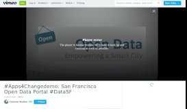 
							         #Apps4Changedemo: San Francisco Open Data Portal #DataSF on ...								  
							    