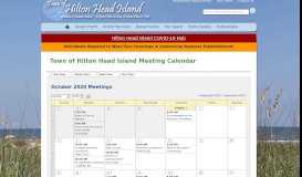 
							         April 16, 2018 Meetings - Town of Hilton Head Island Meeting Calendar								  
							    