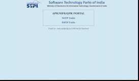
							         APR/MPR/QPR ... - Software Technology Parks of India, Maharashtra								  
							    