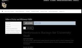 
							         APS 5009 - Performance Ratings for University Staff | University of ...								  
							    