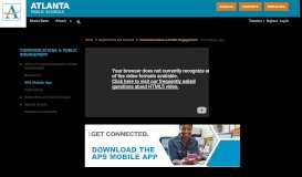 
							         APS Mobile APP! - Atlanta Public Schools								  
							    