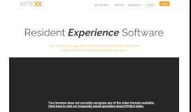 
							         APTEXX | Resident Experience Software								  
							    