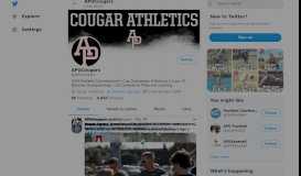
							         APUCougars (@APUCougars) | Twitter								  
							    