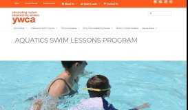 
							         Aquatics Swim Lessons Program | YWCA Lubbock								  
							    