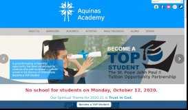 
							         Aquinas Academy								  
							    