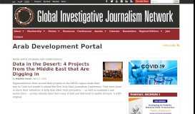 
							         Arab Development Portal Archives - Global Investigative Journalism ...								  
							    
