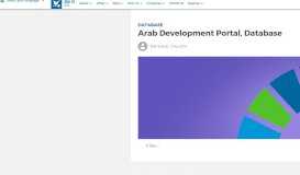 
							         Arab Development Portal, Database | SDG 16								  
							    