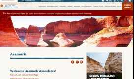 
							         Aramark Associate Portal - Lake Powell								  
							    
