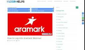 
							         Aramark Webmail Login Help | LoginHelps.Org								  
							    