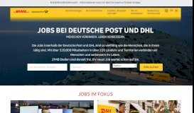 
							         Arbeiten bei Deutsche Post DHL								  
							    