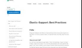 
							         Arbeiten mit dem Elastic Support								  
							    