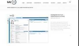
							         Arbeitgebersicht auf Arbeitnehmer im Portal – bav365.de								  
							    
