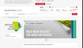 
							         Arbeitsblatt-Portal Englisch: Verlage der Westermann Gruppe								  
							    