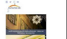 
							         Arbeitsgemeinschaft Durlacher und Auer Vereine e.V. - Das Online ...								  
							    