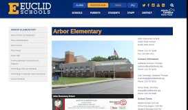 
							         Arbor Elementary - Euclid City Schools								  
							    