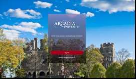 
							         Arcadia University Central Authentication Service								  
							    