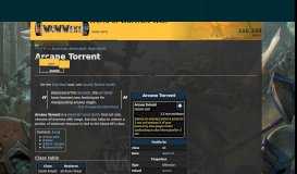 
							         Arcane Torrent | WoWWiki | FANDOM powered by Wikia								  
							    