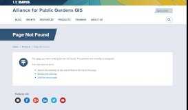 
							         ArcGIS Online for Public Gardens | Alliance for Public Gardens GIS								  
							    