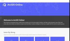 
							         ArcGIS Online								  
							    