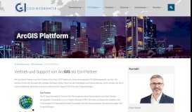 
							         ArcGIS Plattform – GI Geoinformatik GmbH								  
							    