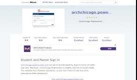 
							         Archchicago.powerschool.com website. Student and Parent Sign In.								  
							    