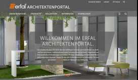 
							         Architektenportal | erfal Service für Architekten, Planer und ... - erfal								  
							    