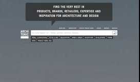 
							         Architonic: Die Plattform für Architektur & Design								  
							    