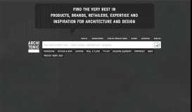 
							         Architonic: The platform for architecture and design								  
							    