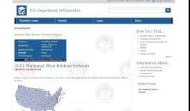 
							         Archived: Applications: 2011 National Blue Ribbon Schools - Blue ...								  
							    