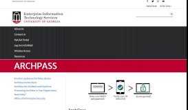 
							         ArchPass | Tools | Office of Information Security | Access and Security ...								  
							    