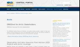 
							         Arctic | Central Portal - EMODnet								  
							    