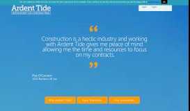 
							         Ardent Tide Intelligent Contracting								  
							    
