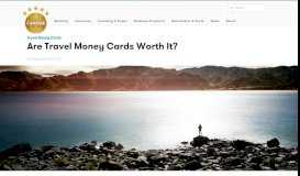 
							         Are Travel Money Cards worth it? Pros & Cons | Canstar								  
							    