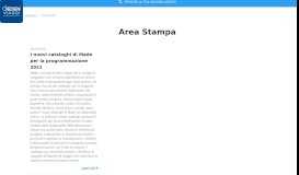 
							         Area Stampa | Eden Viaggi								  
							    