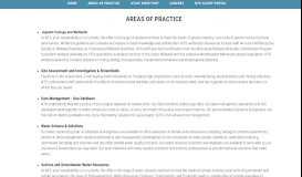 
							         Areas of Practice - NTS | Full-Service Environmental Science ...								  
							    