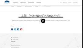 
							         ARI PartnerConnect® - ARI Fleet								  
							    