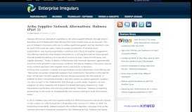 
							         Ariba Supplier Network Alternatives: Hubwoo (Part 1) - Enterprise ...								  
							    