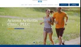
							         Arizona Arthritis Clinic, PLLC: Rheumatologists: Chandler, AZ								  
							    