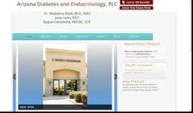 
							         Arizona Diabetes and Endocrinology, PLC								  
							    