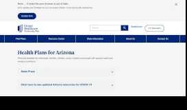 
							         Arizona Health Plans from UnitedHealthcare® Community Plan								  
							    