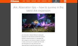 
							         Ark: Aberration tips – how to survive in the latest Ark expansion ...								  
							    