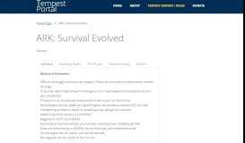 
							         ARK: Survival Evolved – Tempest Portal								  
							    