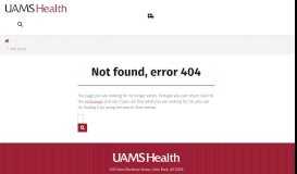 
							         Arkansas Department of Human Services Application ... - UAMSHealth								  
							    