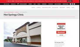 
							         Arkansas Heart Hospital Clinic in Hot Springs | Cardiac Care								  
							    