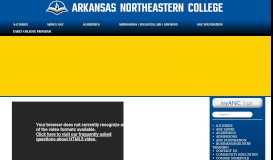 
							         Arkansas Northeastern College :: Start Here. Go Anywhere!								  
							    