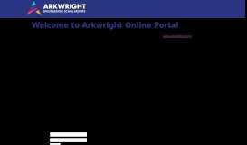 
							         Arkwright Online Portal								  
							    