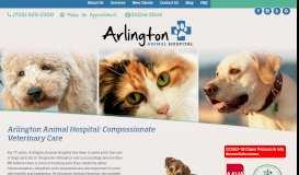
							         Arlington Animal Hospital | Dog & Cat Vet Clinic in Arlington VA								  
							    