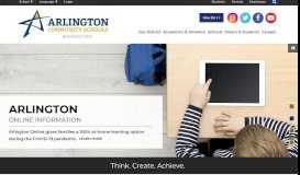 
							         Arlington Community Schools: Home								  
							    