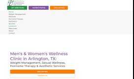 
							         Arlington Women's Health Center | OB-GYN | Hormone Balance								  
							    