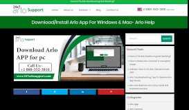 
							         Arlo app | +18883523810 | Arlo App For PC | Arlo App For MAC								  
							    